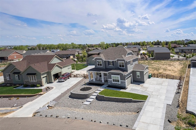 4532 Dewey Ln, Brighton, CO 80603 - aerial perspective of suburban area