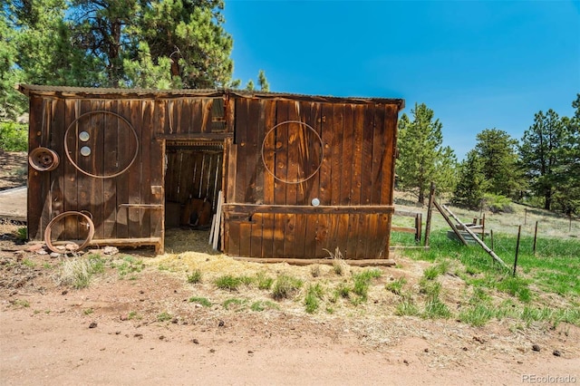351 Badger Cir, Guffey, CO 80820 - view of outdoor structure