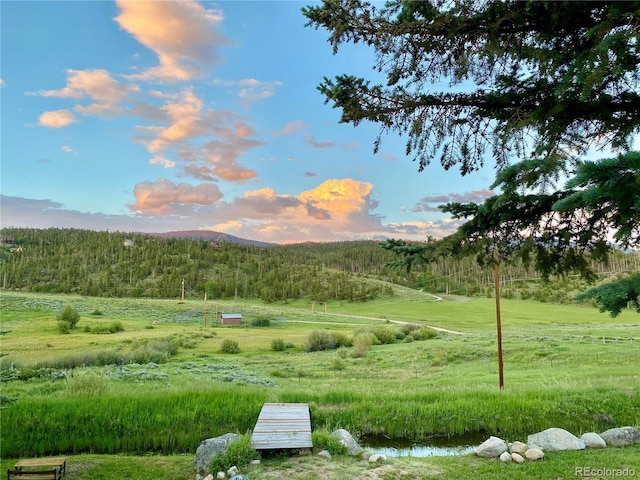1348 Gcr 64, Grand Lake, CO 80447 - surrounding community with a wooded view, a view of countryside, and a mountain view