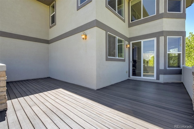 24031 E Hinsdale Pl, Aurora, CO 80016 - view of wooden terrace
