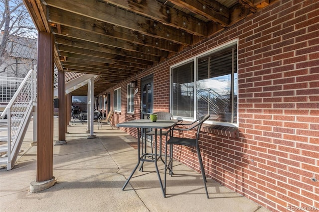 view of patio