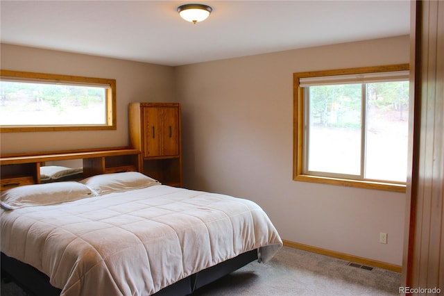 bedroom featuring carpet floors