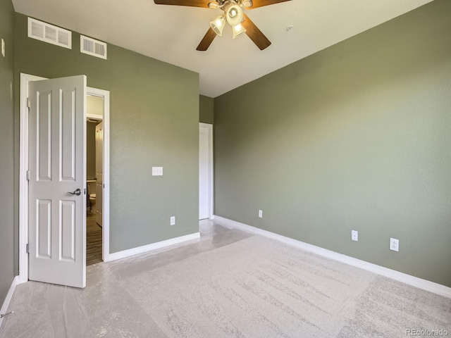 2133 Krisron Rd Unit A202, Fort Collins, CO 80525 - spare room featuring a ceiling fan and baseboards