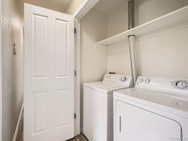 2133 Krisron Rd Unit A202, Fort Collins, CO 80525 - laundry area featuring separate washer and dryer