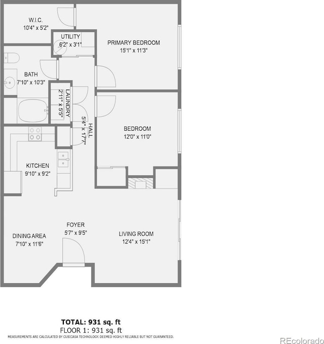 2133 Krisron Rd Unit A202, Fort Collins, CO 80525 - view of room layout