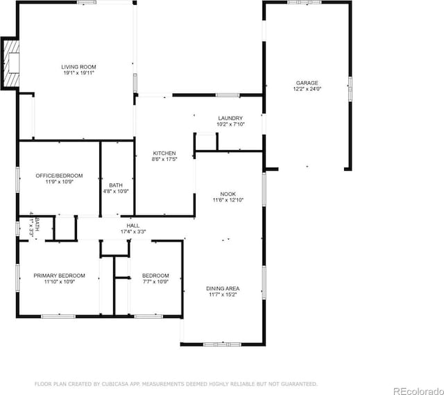 view of layout