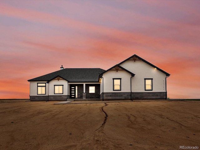 62101 E 32nd Ct, Strasburg, CO 80136 - modern farmhouse style home with roof with shingles