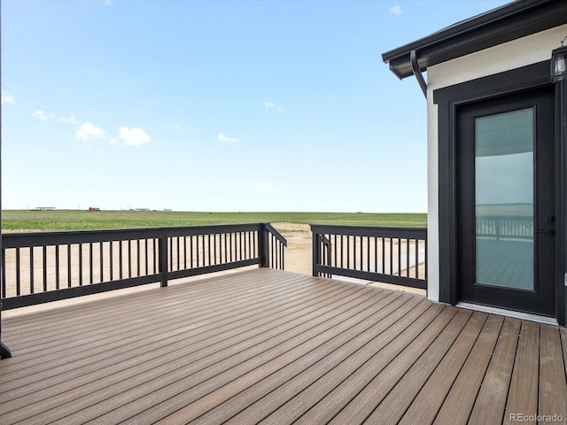 62101 E 32nd Ct, Strasburg, CO 80136 - view of wooden terrace