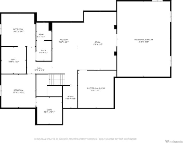 62101 E 32nd Ct, Strasburg, CO 80136 - floor plan / room layout