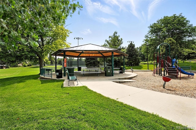 11635 W Security Ave, Lakewood, CO 80401 - view of community featuring a gazebo and a yard