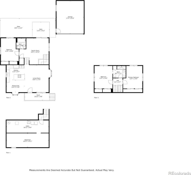 11635 W Security Ave, Lakewood, CO 80401 - view of property floor plan