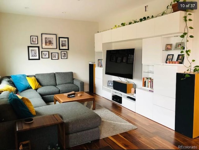 4428 Perry St, Denver, CO 80212 - living room featuring wood finished floors