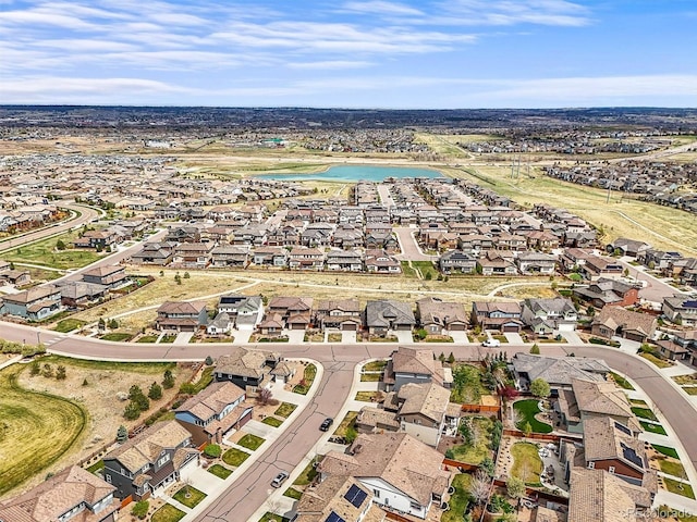 14102 Night Owl Ln, Parker, CO 80134 - view of property location with a large body of water and nearby suburban area