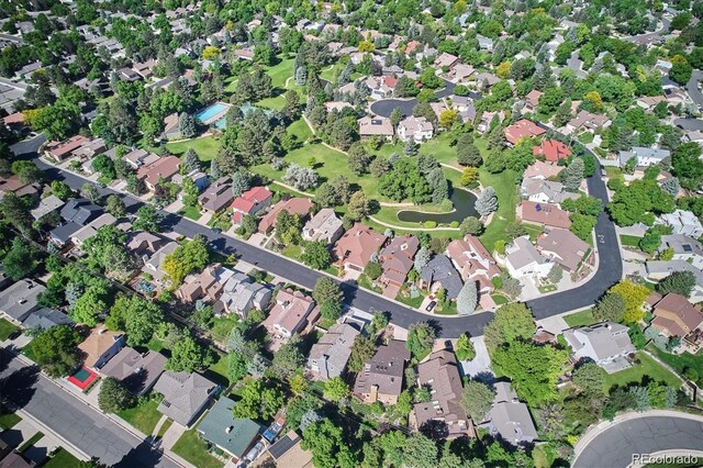 8101 E Dartmouth Ave Unit 22, Denver, CO 80231 - aerial view of property's location with nearby suburban area