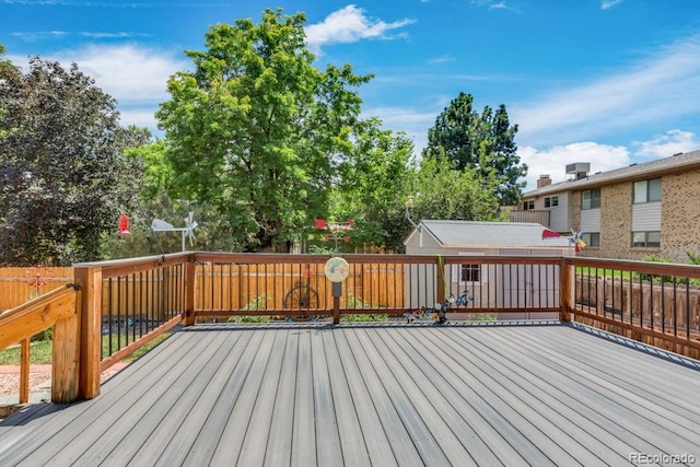 17634 E Eldorado Pl, Aurora, CO 80013 - view of wooden deck
