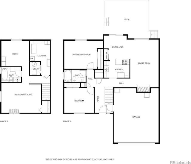 17634 E Eldorado Pl, Aurora, CO 80013 - view of property floor plan