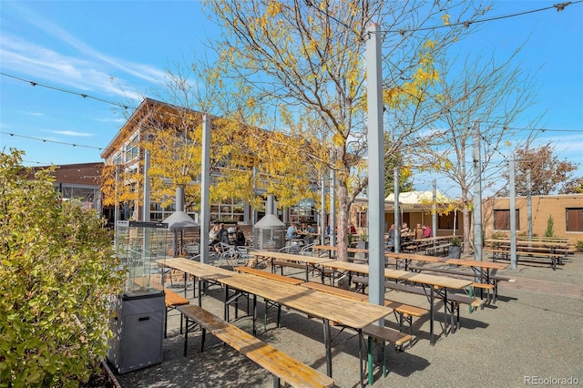 exterior space with a patio area