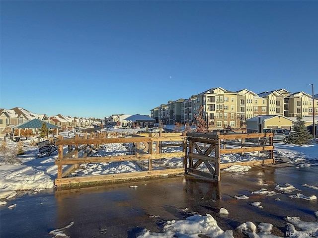 view of dock