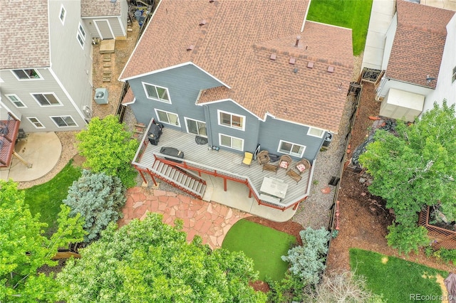 8838 S Dudley St, Littleton, CO 80128 - aerial view of property and surrounding area