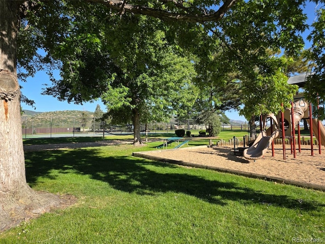 11894 Elk Head Range Rd, Littleton, CO 80127 - community playground with a lawn