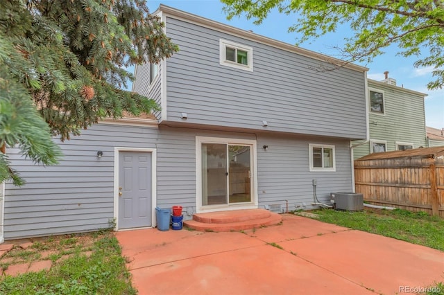 19421 E Milan Cir, Aurora, CO 80013 - rear view of property with a patio area and cooling unit