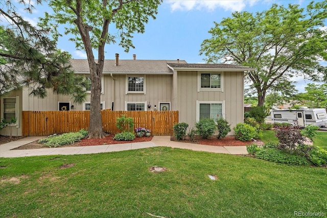 6936 S Knolls Way, Centennial, CO 80122 - view of front of house featuring board and batten siding