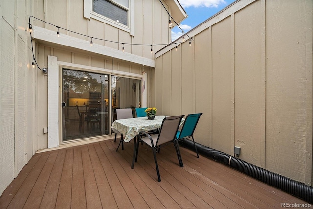 6936 S Knolls Way, Centennial, CO 80122 - deck featuring outdoor dining space
