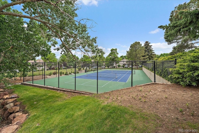 6936 S Knolls Way, Centennial, CO 80122 - view of tennis court