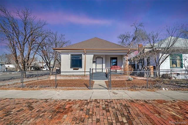 view of front of house with a porch