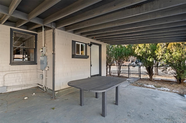 view of patio / terrace