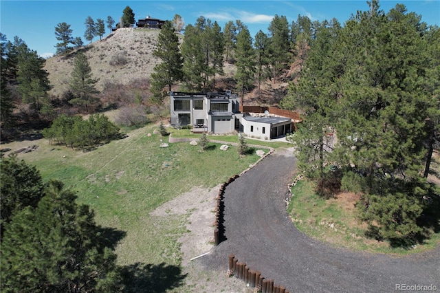 aerial view