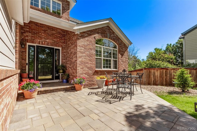 10345 Lions Heart, Lone Tree, CO 80124 - view of patio / terrace featuring outdoor dining space
