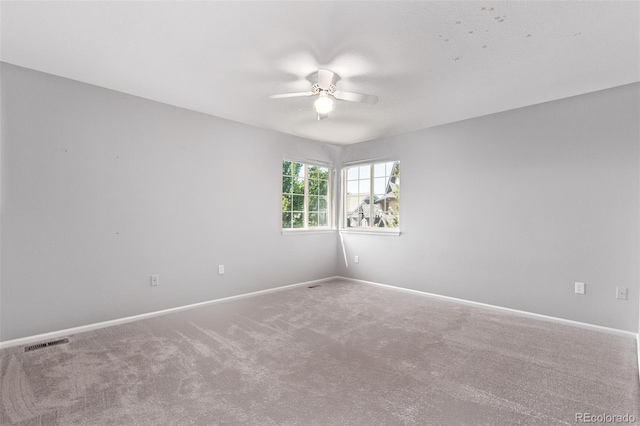 10345 Lions Heart, Lone Tree, CO 80124 - empty room featuring a ceiling fan and carpet floors