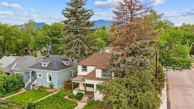 720 N Walnut St, Colorado Springs, CO 80905 - view of subject property with a mountain backdrop