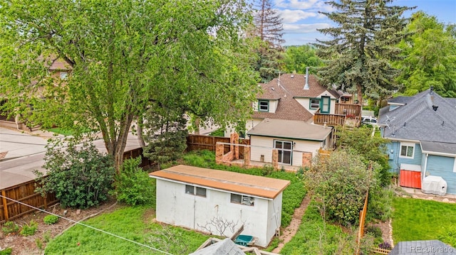 720 N Walnut St, Colorado Springs, CO 80905 - aerial view of property and surrounding area