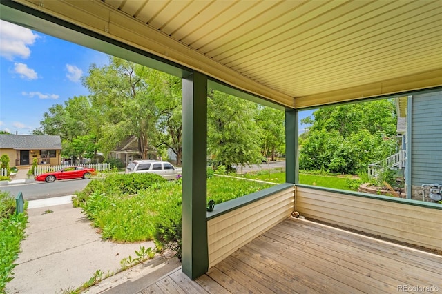 720 N Walnut St, Colorado Springs, CO 80905 - view of deck