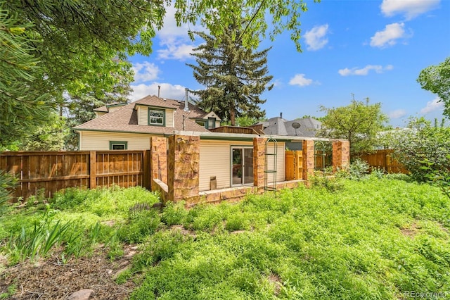 720 N Walnut St, Colorado Springs, CO 80905 - rear view of property
