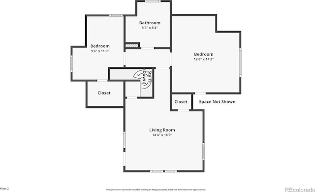 720 N Walnut St, Colorado Springs, CO 80905 - view of floor plan / room layout