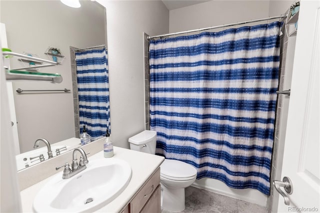 9844 Norfolk St, Commerce City, CO 80022 - bathroom featuring vanity, toilet, and shower / bath combo