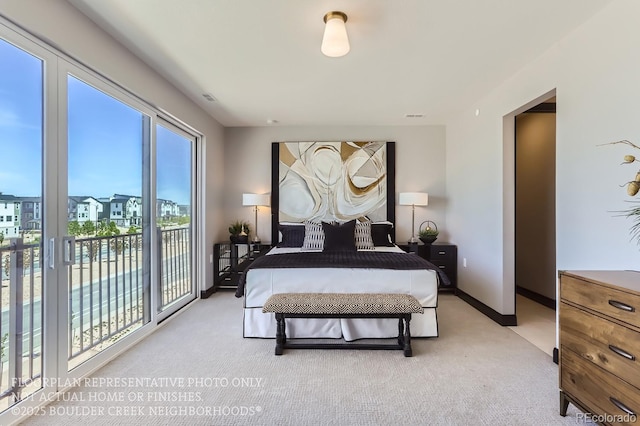 1768 Peak Loop, Broomfield, CO 80023 - bedroom with access to exterior and light carpet