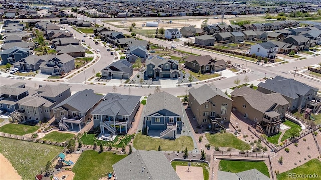 8230 Misty Moon Dr, Colorado Springs, CO 80924 - aerial view of residential area