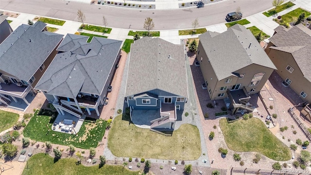 8230 Misty Moon Dr, Colorado Springs, CO 80924 - aerial perspective of suburban area
