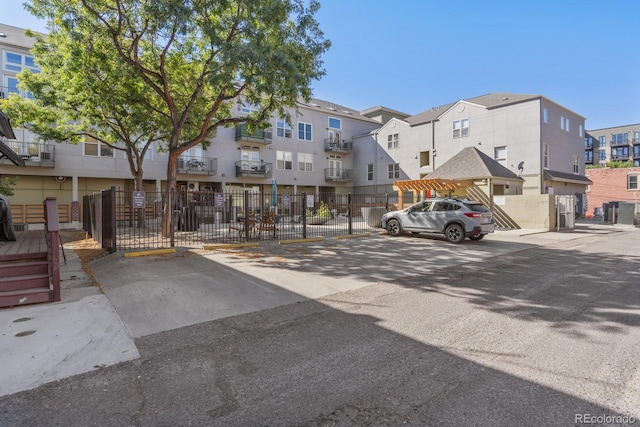 view of street with a residential view