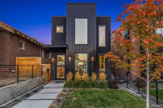 3709 Tejon St, Denver, CO 80211 - contemporary home featuring board and batten siding