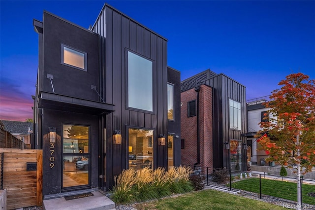3709 Tejon St, Denver, CO 80211 - modern home featuring board and batten siding