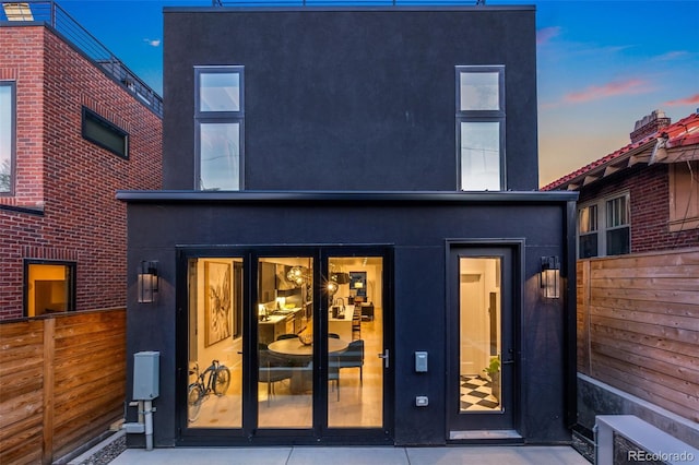 3709 Tejon St, Denver, CO 80211 - rear view of house with stucco siding