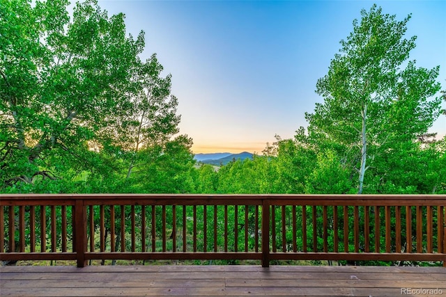 168 Mountain Vis, Como, CO 80432 - view of deck