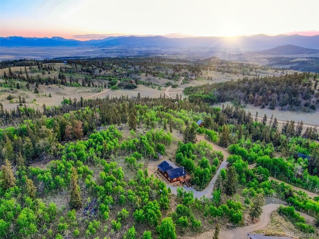 168 Mountain Vis, Como, CO 80432 - drone / aerial view of mountains