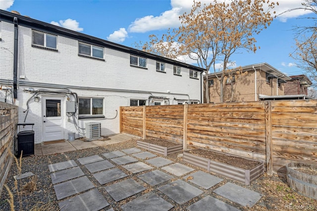 view of patio / terrace featuring cooling unit