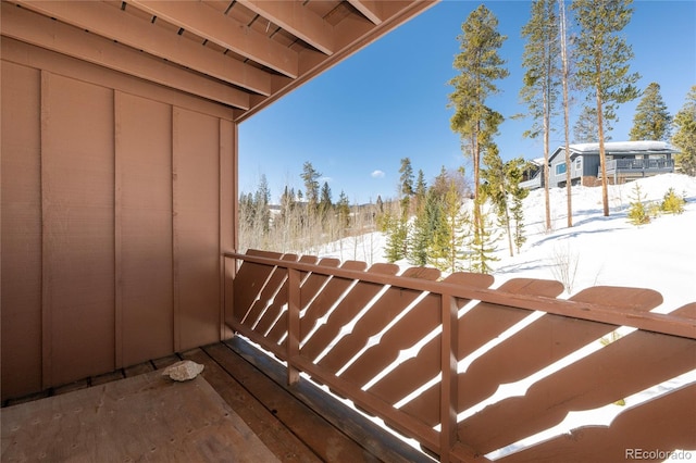 217 Van Anderson Dr Unit 6, Winter Park, CO 80482 - view of snow covered back of property